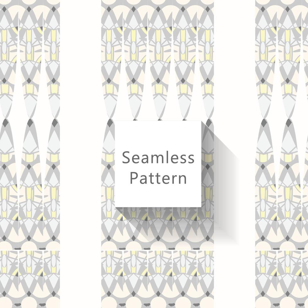 padrão sem emenda abstrato com padrão geométrico. fundo, papel de parede, vetor digital de têxteis para o lar e padrão em forma de flor novo