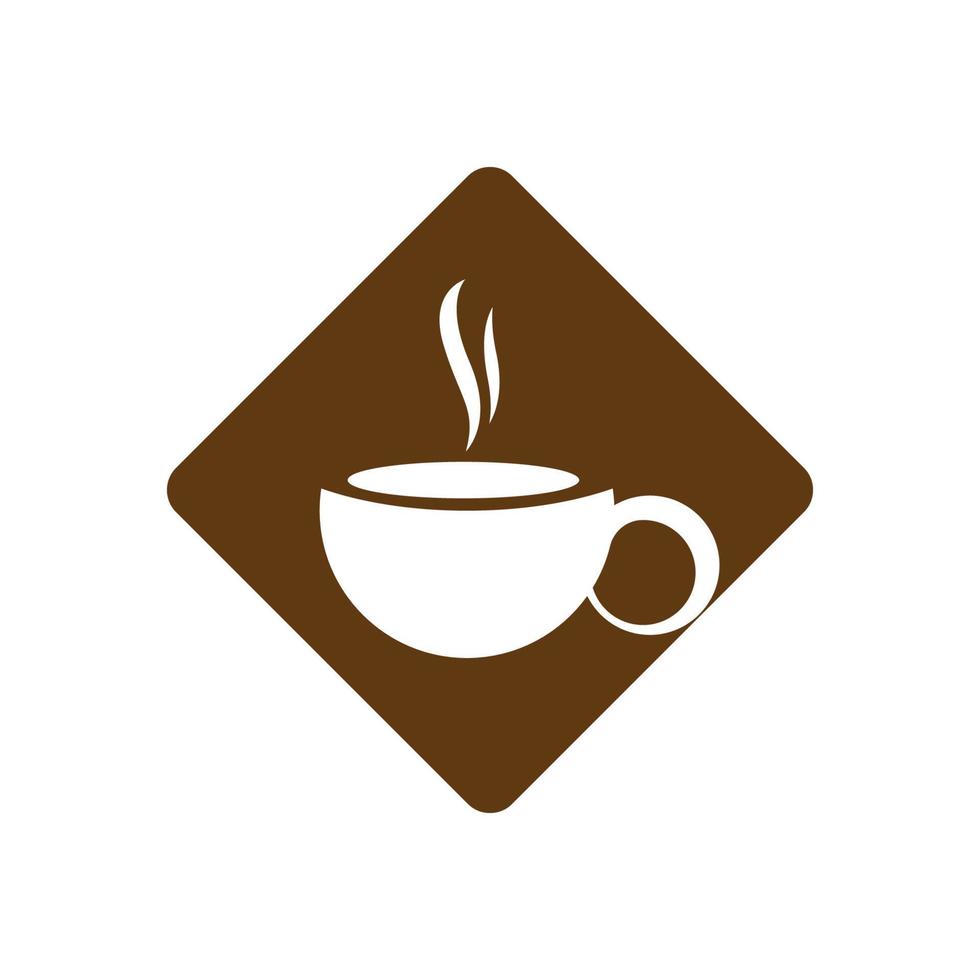 imagens do logotipo da xícara de café vetor