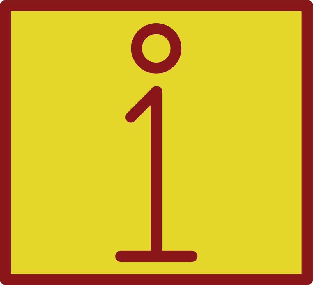 design de ícone de vetor de informação