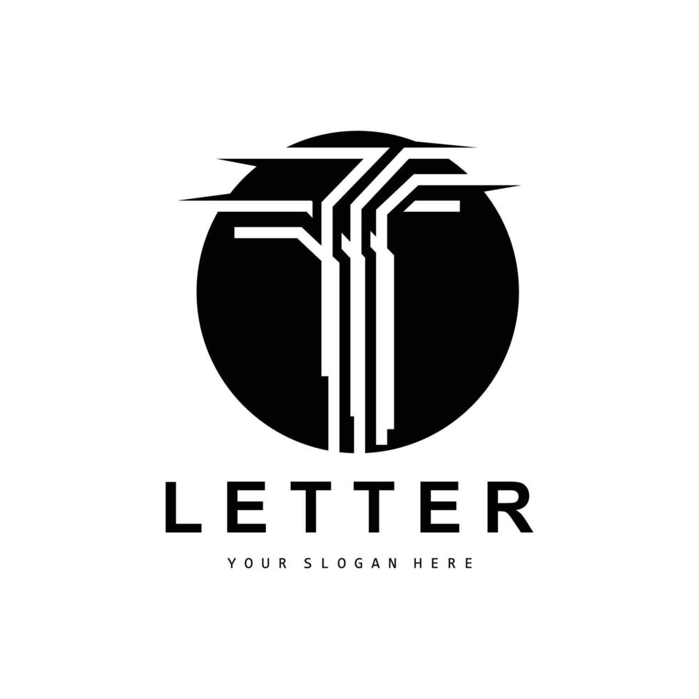 logotipo da letra t, vetor de estilo de letra moderno, design adequado para marcas de produtos com letra t