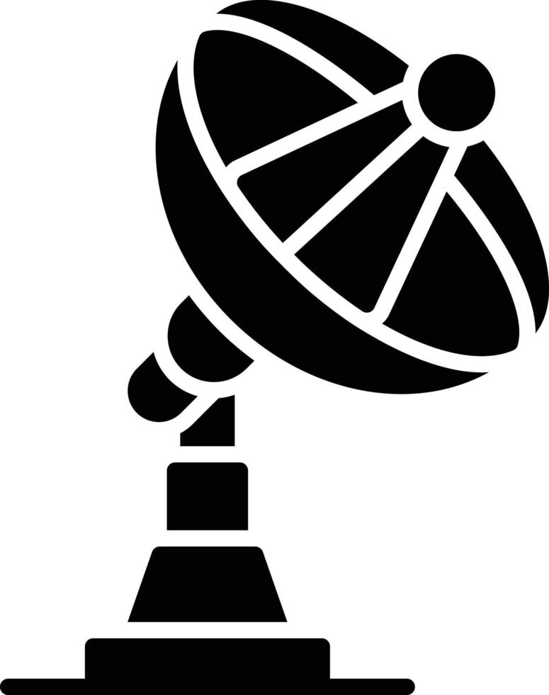 design de ícone criativo de radar vetor