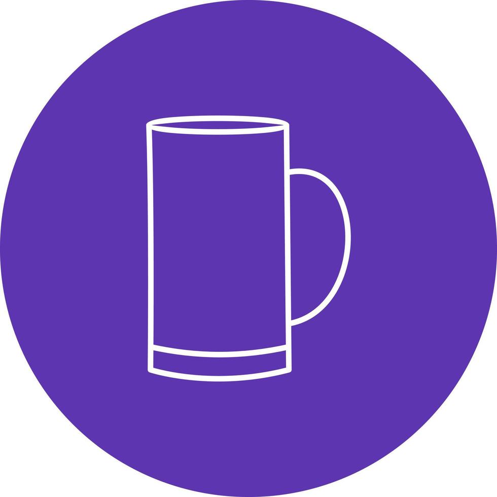 ícone de vetor de caneca de cerveja