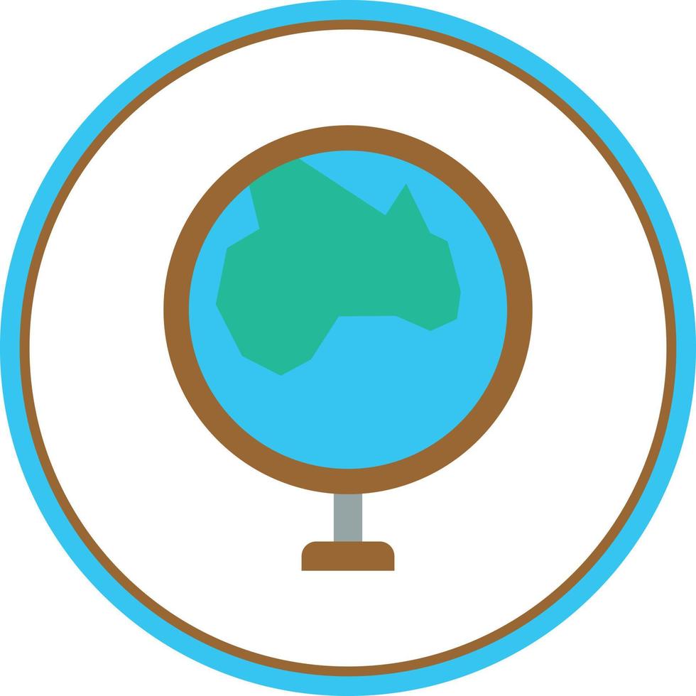 design de ícone do vetor globo américa