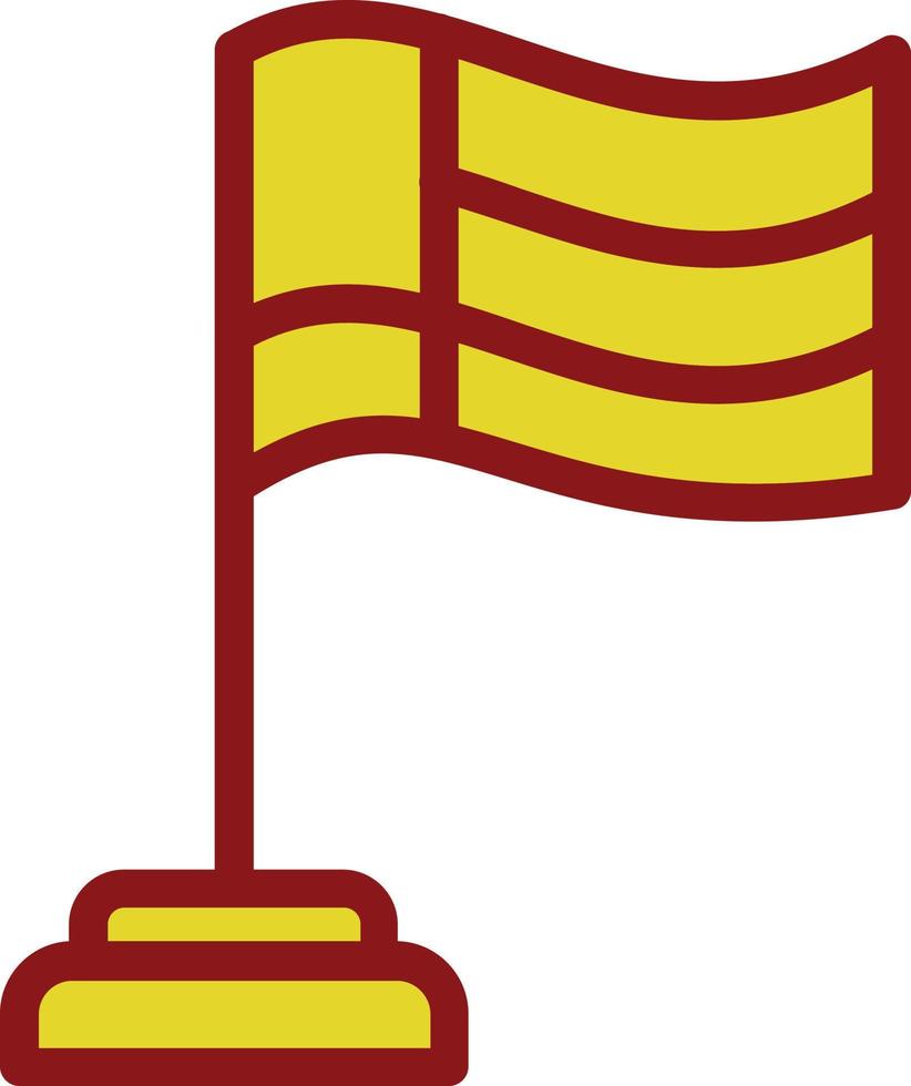 design de ícone vetorial de bandeira eua vetor