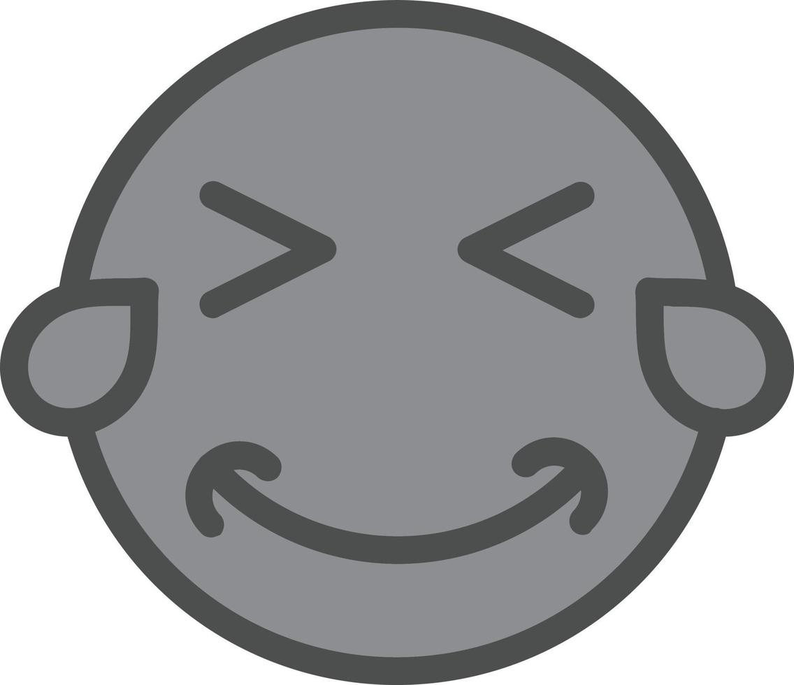 sorriso estrabismo lágrimas vector design do ícone