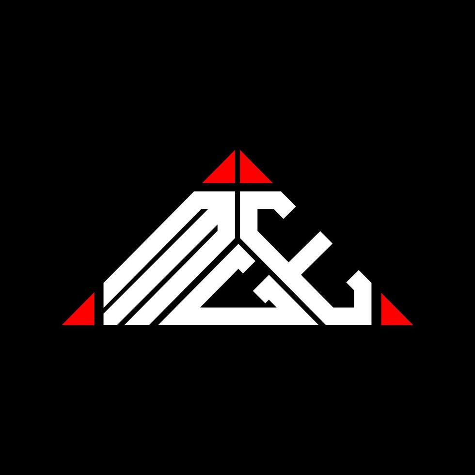 design criativo do logotipo da carta mge com gráfico vetorial, logotipo simples e moderno da mge. vetor