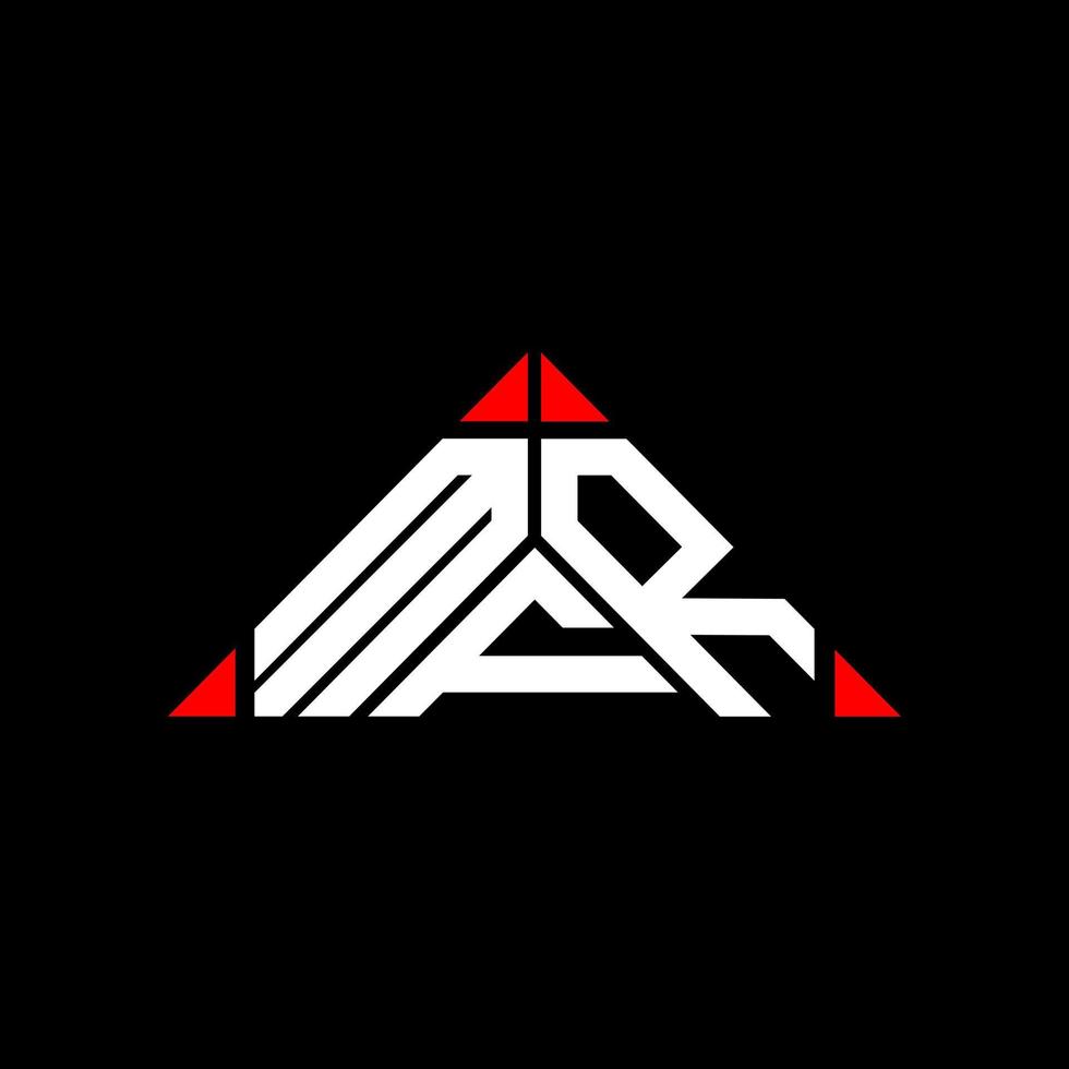 design criativo do logotipo da letra mfr com gráfico vetorial, logotipo simples e moderno mfr. vetor