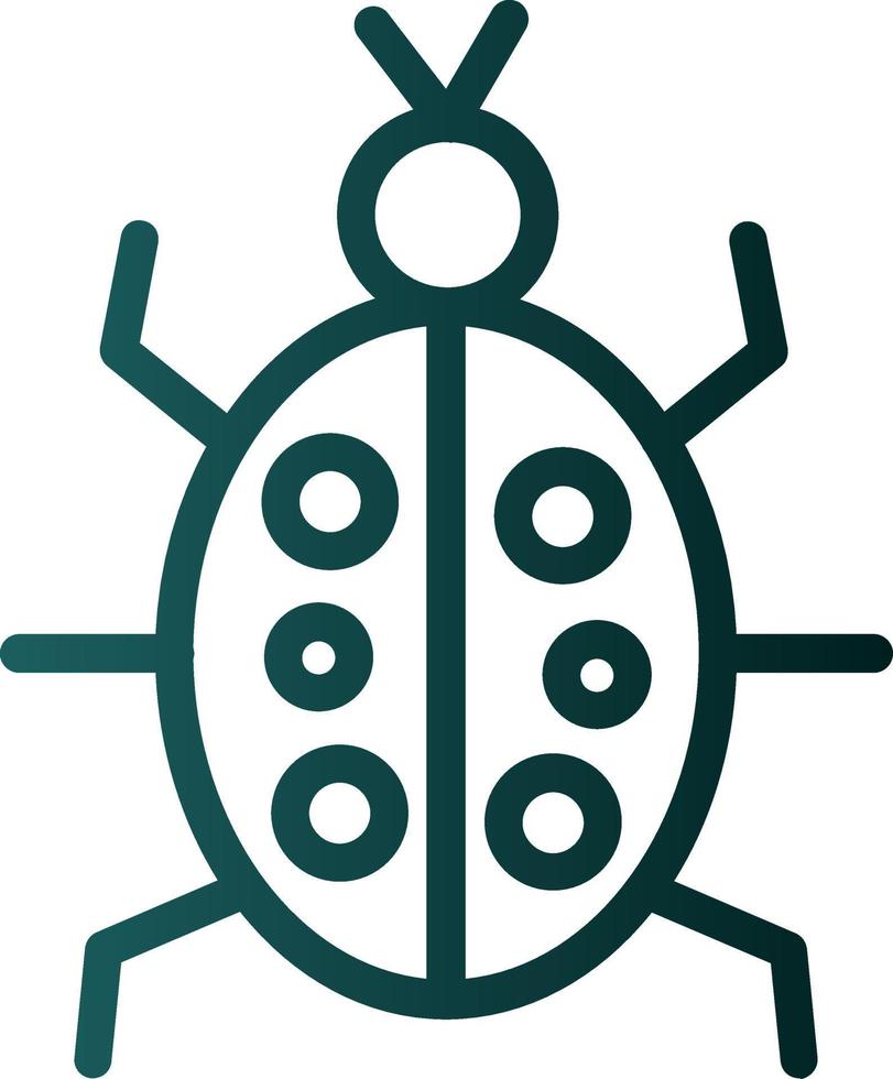 design de ícone de vetor de bug