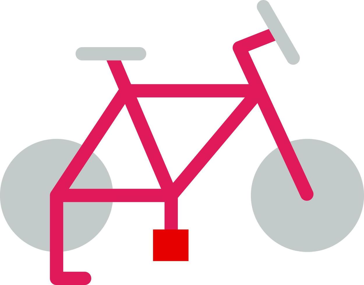 design de ícone de vetor de bicicleta