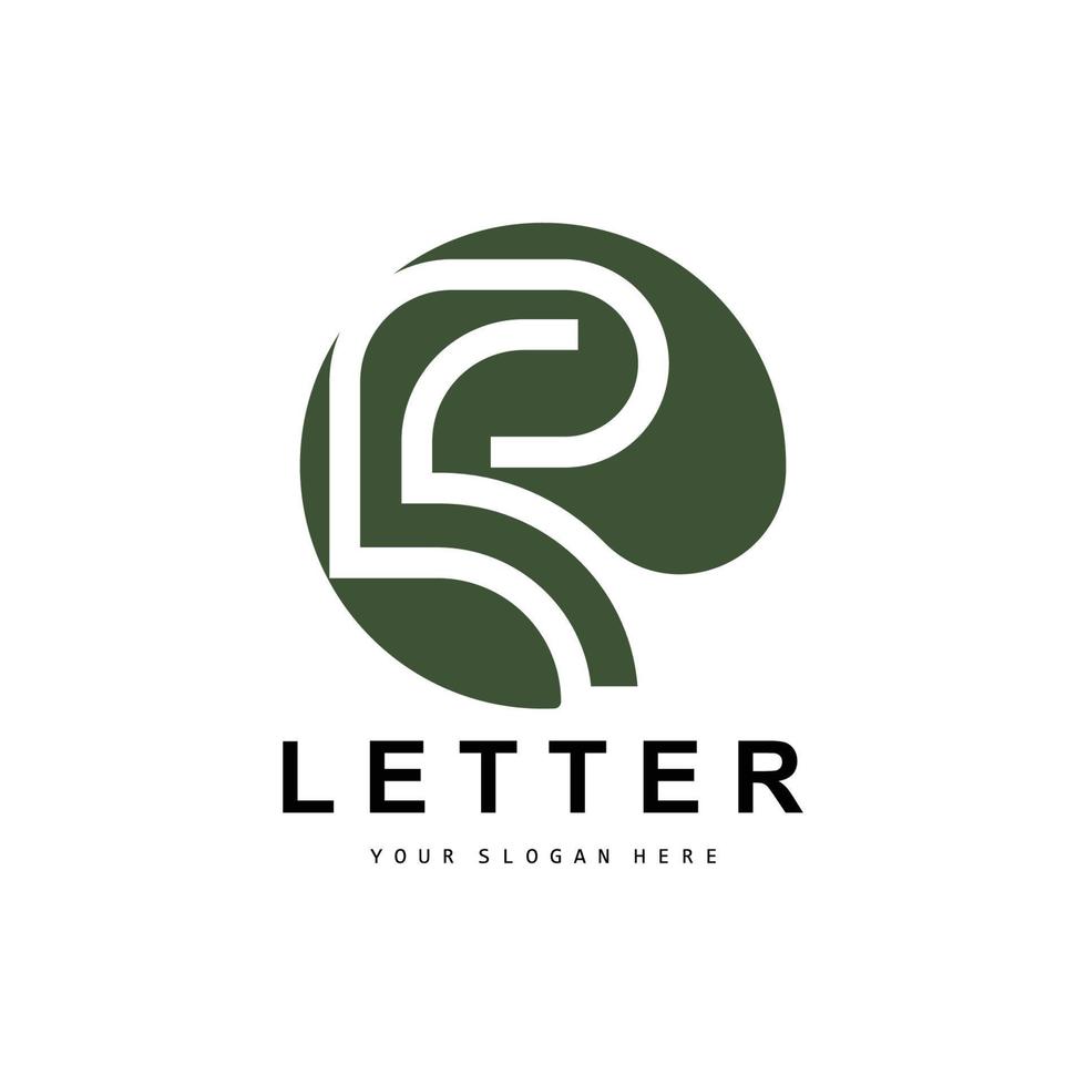 logotipo da letra r, símbolo do alfabeto vetorial, design para logotipos de marcas com letra inicial vetor