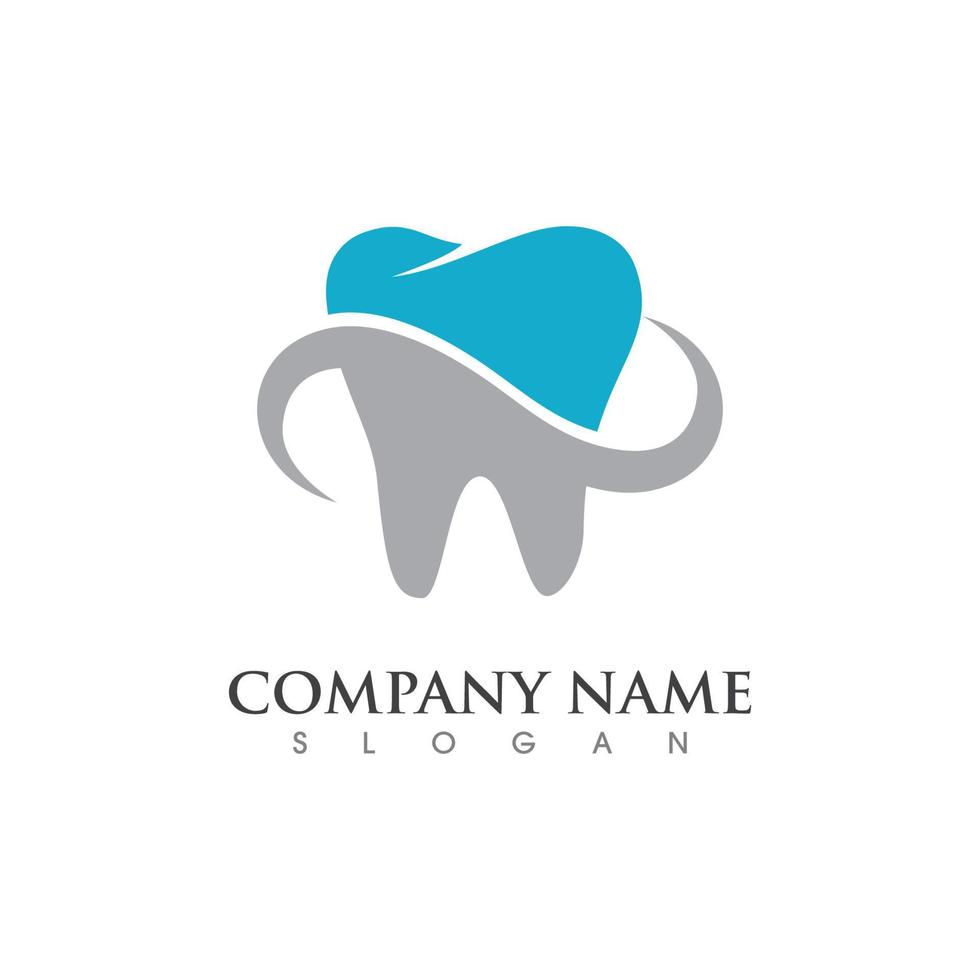 ilustração em vetor modelo logotipo dental