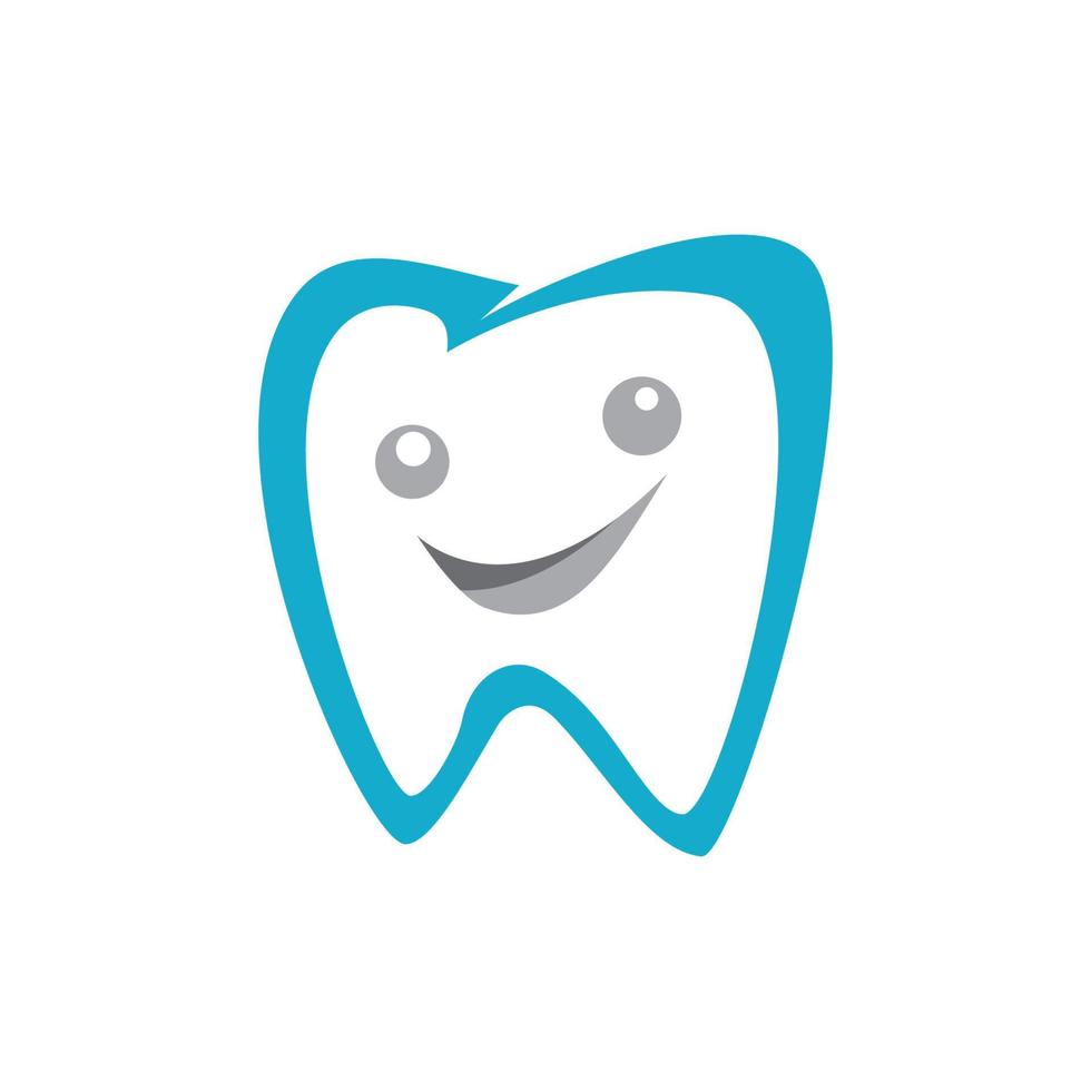 ilustração em vetor modelo logotipo dental