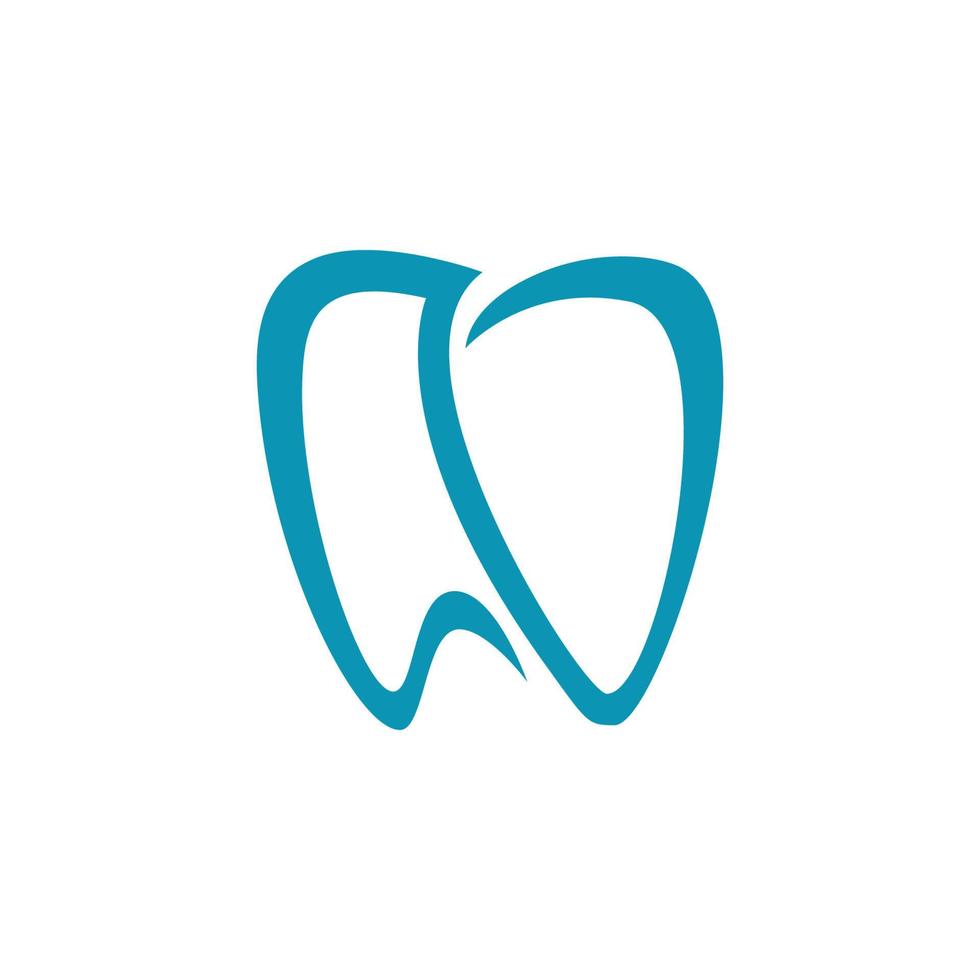 ilustração em vetor modelo logotipo dental