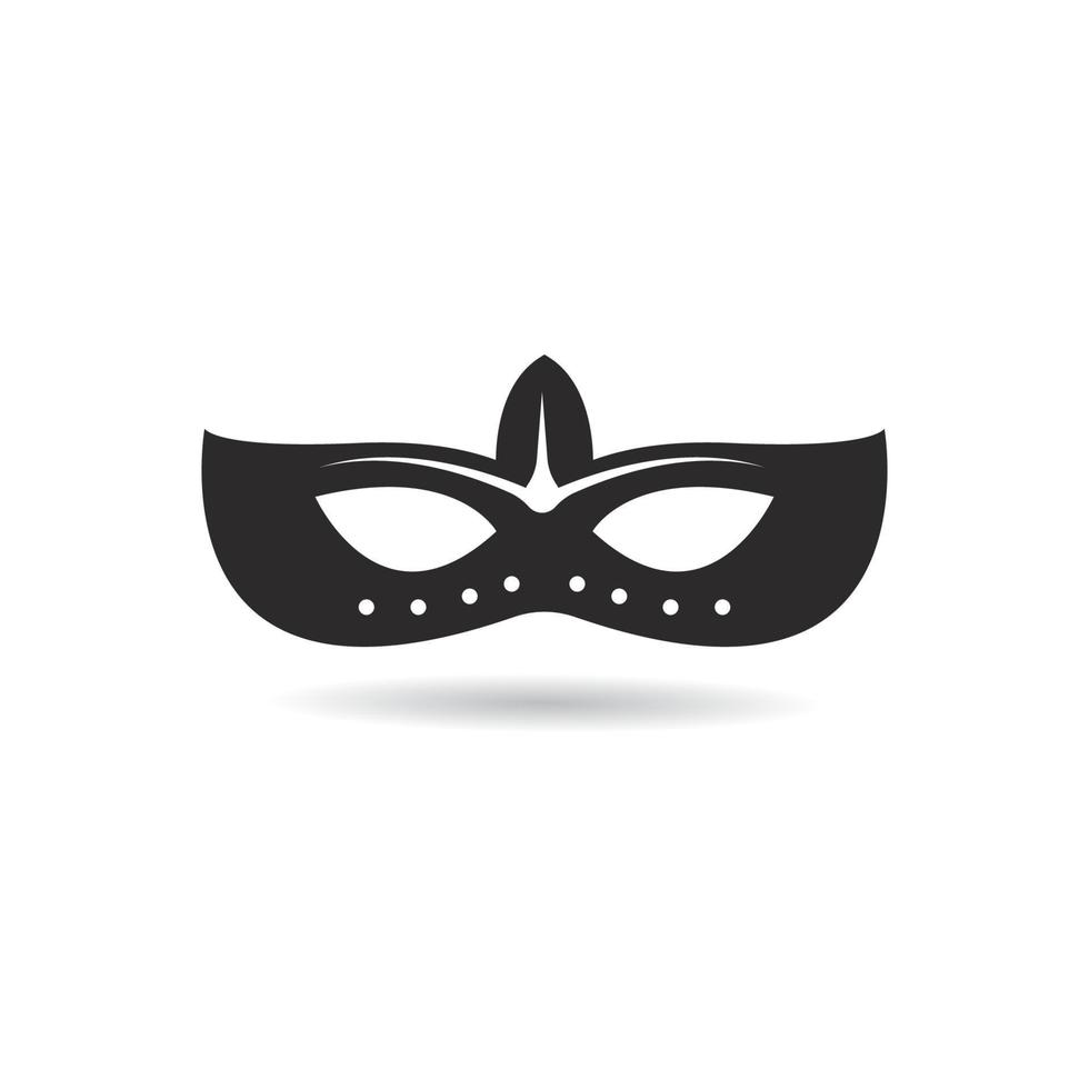 ilustração do ícone do vetor de máscaras