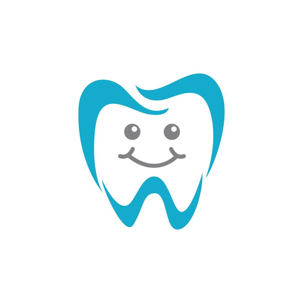 ilustração em vetor modelo logotipo dental