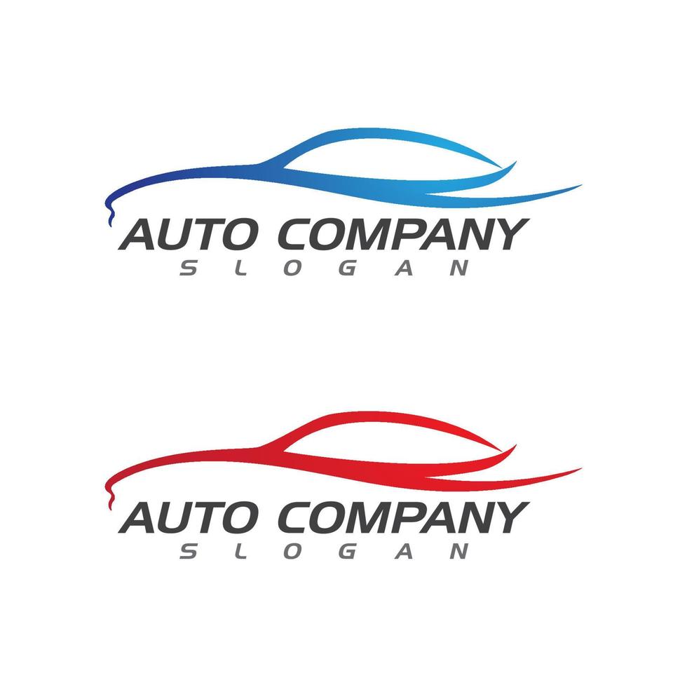 vetor de modelo de logotipo de carro automotivo