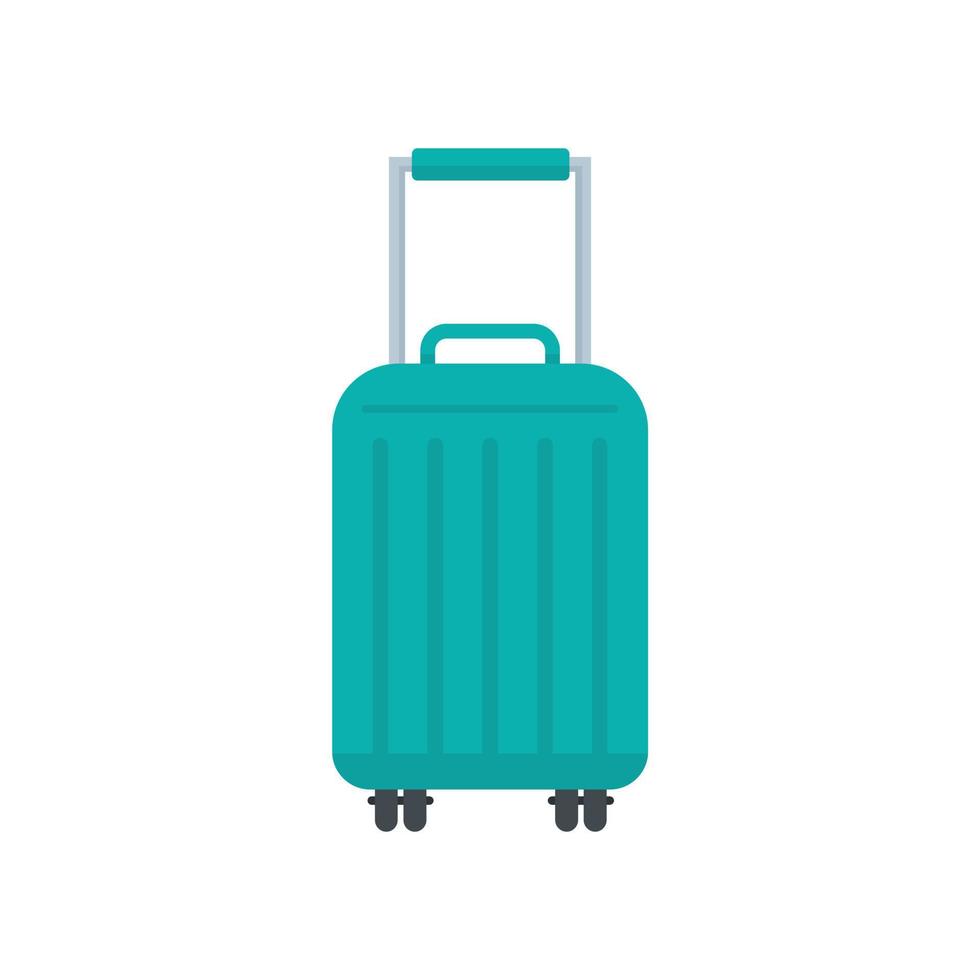 ícone de bolsa de viagem de cruzeiro vetor plano isolado