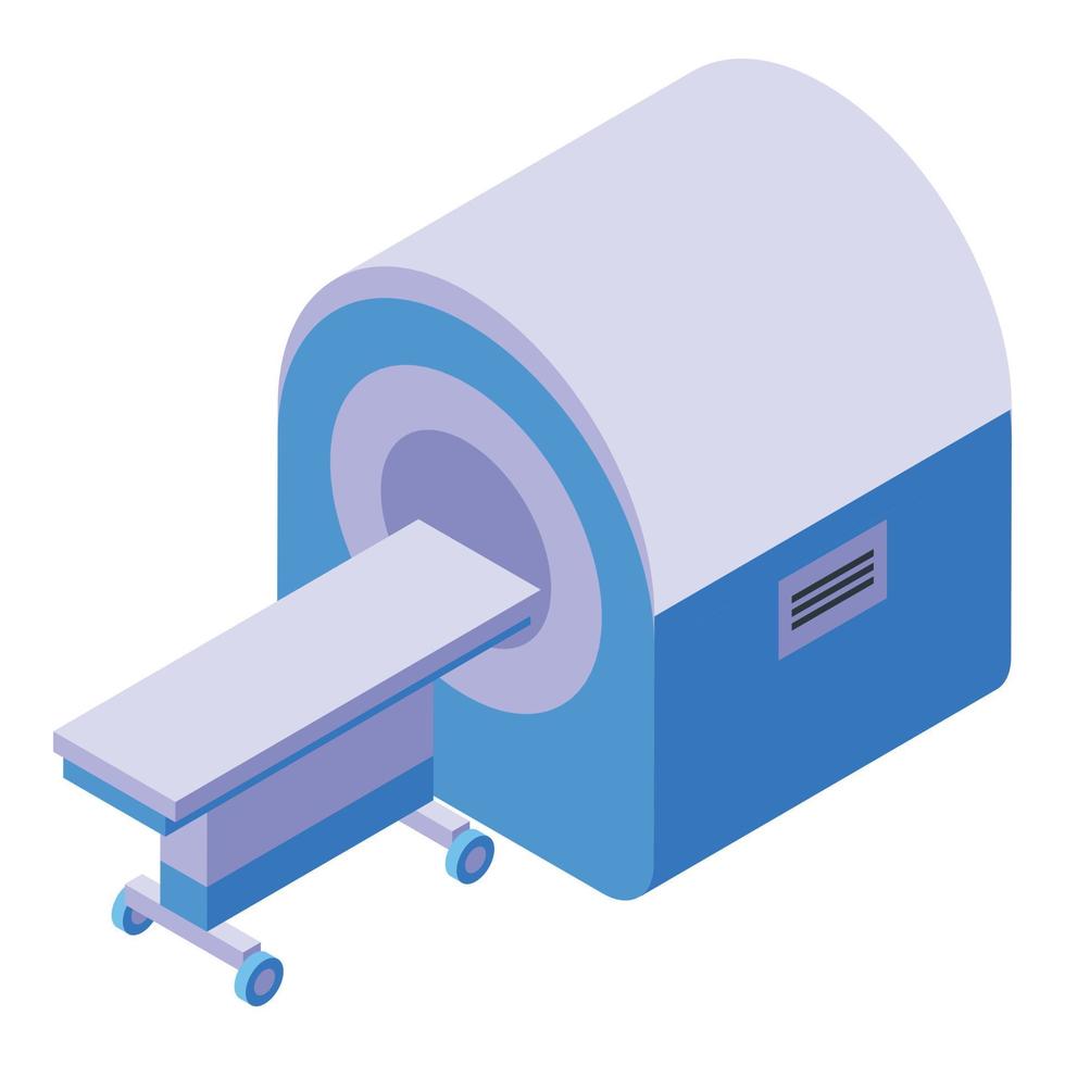 vetor isométrico do ícone do serviço mrt. saúde médica