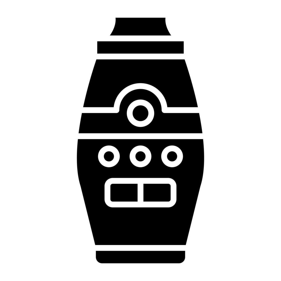 ícone de glifo do difusor de ar vetor