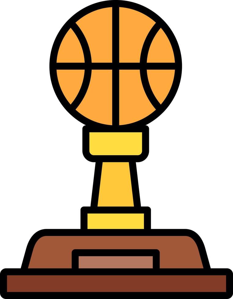 design de ícone criativo de basquete vetor