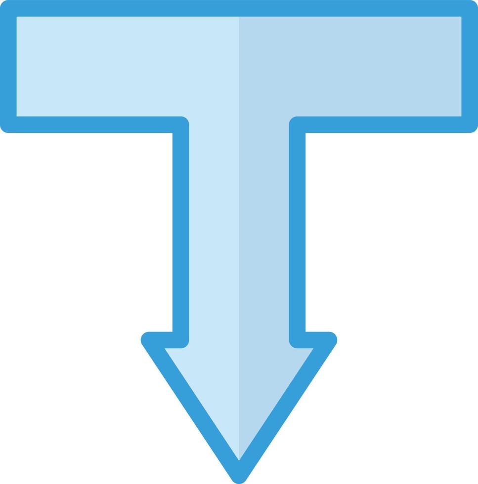 ilustração de design de ícone de vetor de junção t