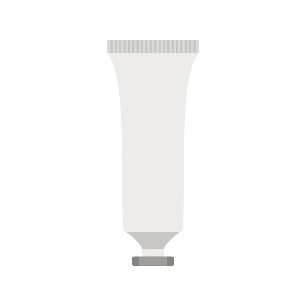 ícone de tubo cosmético, estilo simples vetor