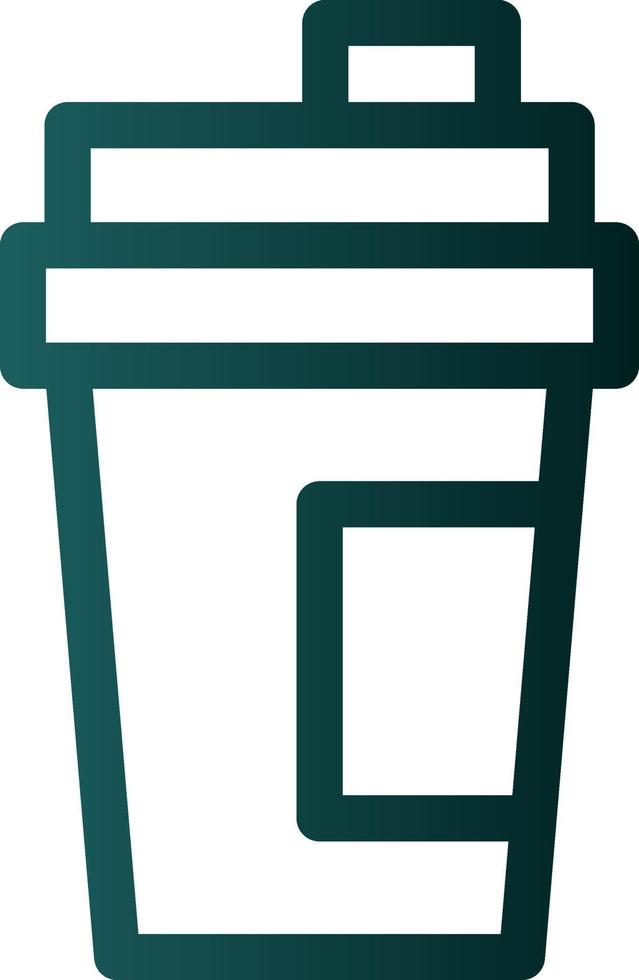 design de ícone de vetor de xícara de café