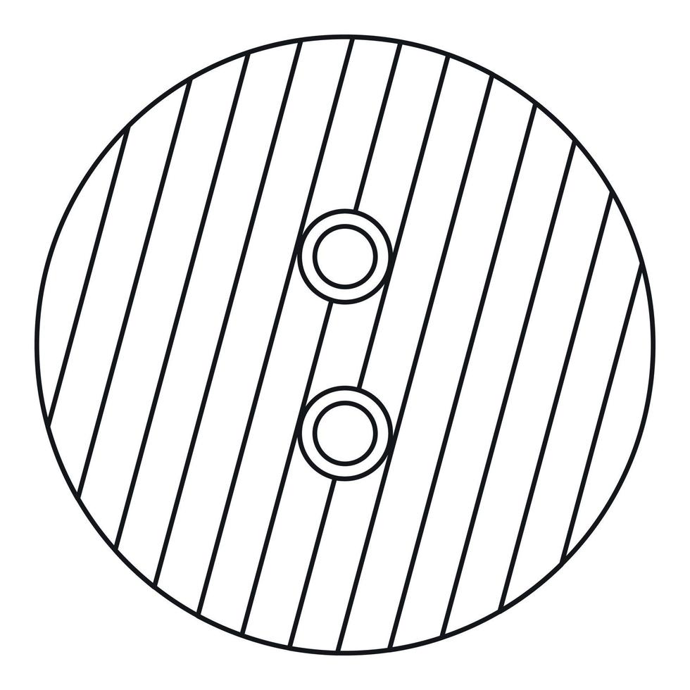 botão com ícone de listras, estilo de estrutura de tópicos vetor