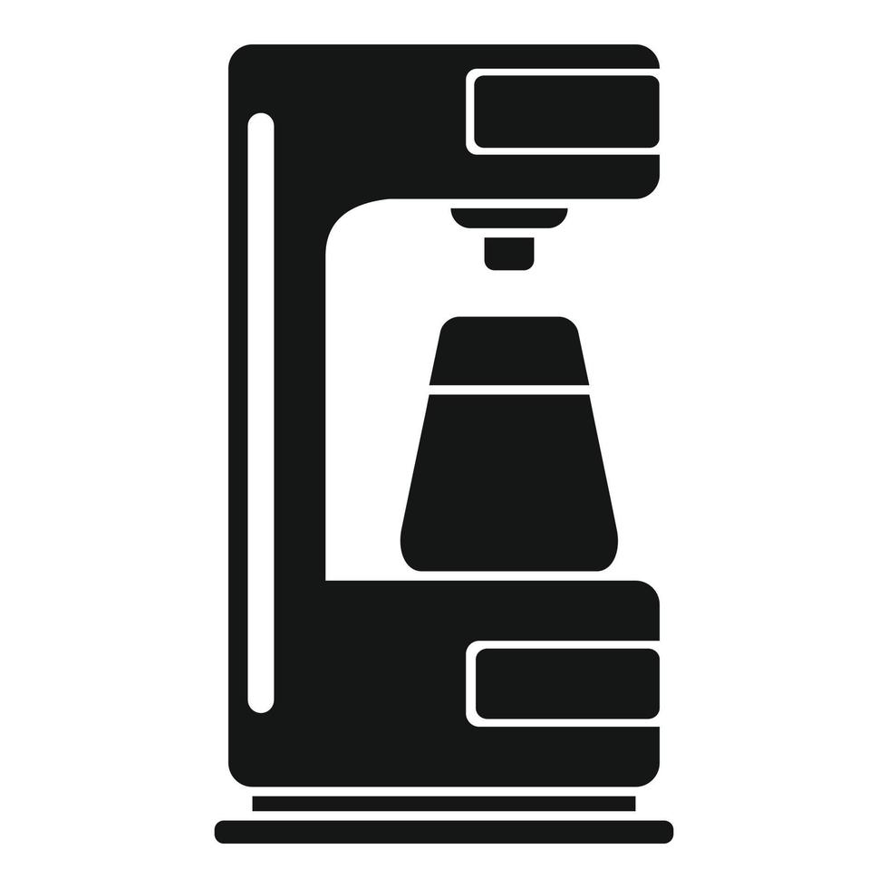 vetor simples do ícone da máquina de café em casa. xícara de café expresso
