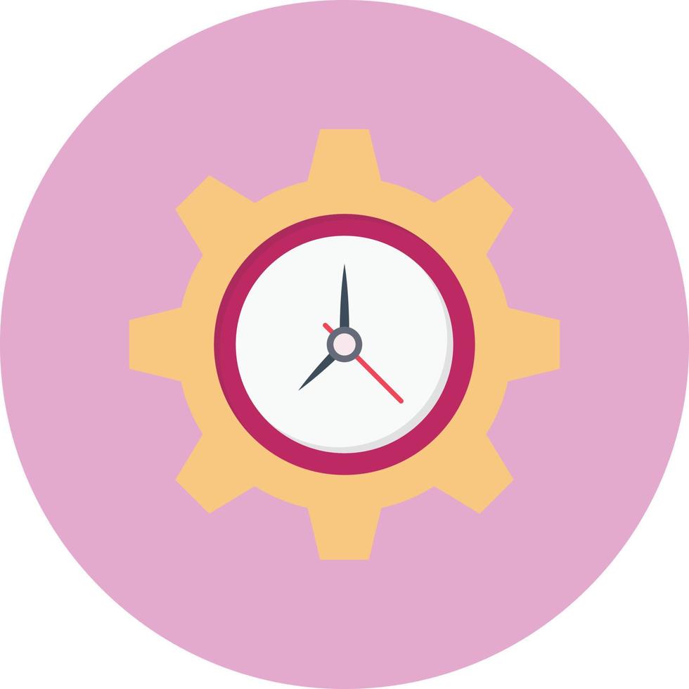 ilustração vetorial de configuração de relógio em um icons.vector de qualidade background.premium para conceito e design gráfico. vetor