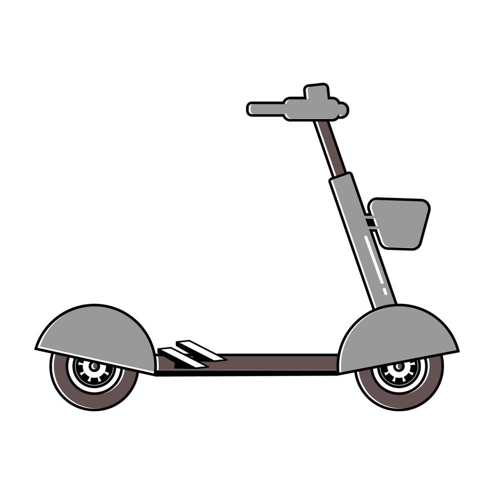 elemento de vetor de scooter