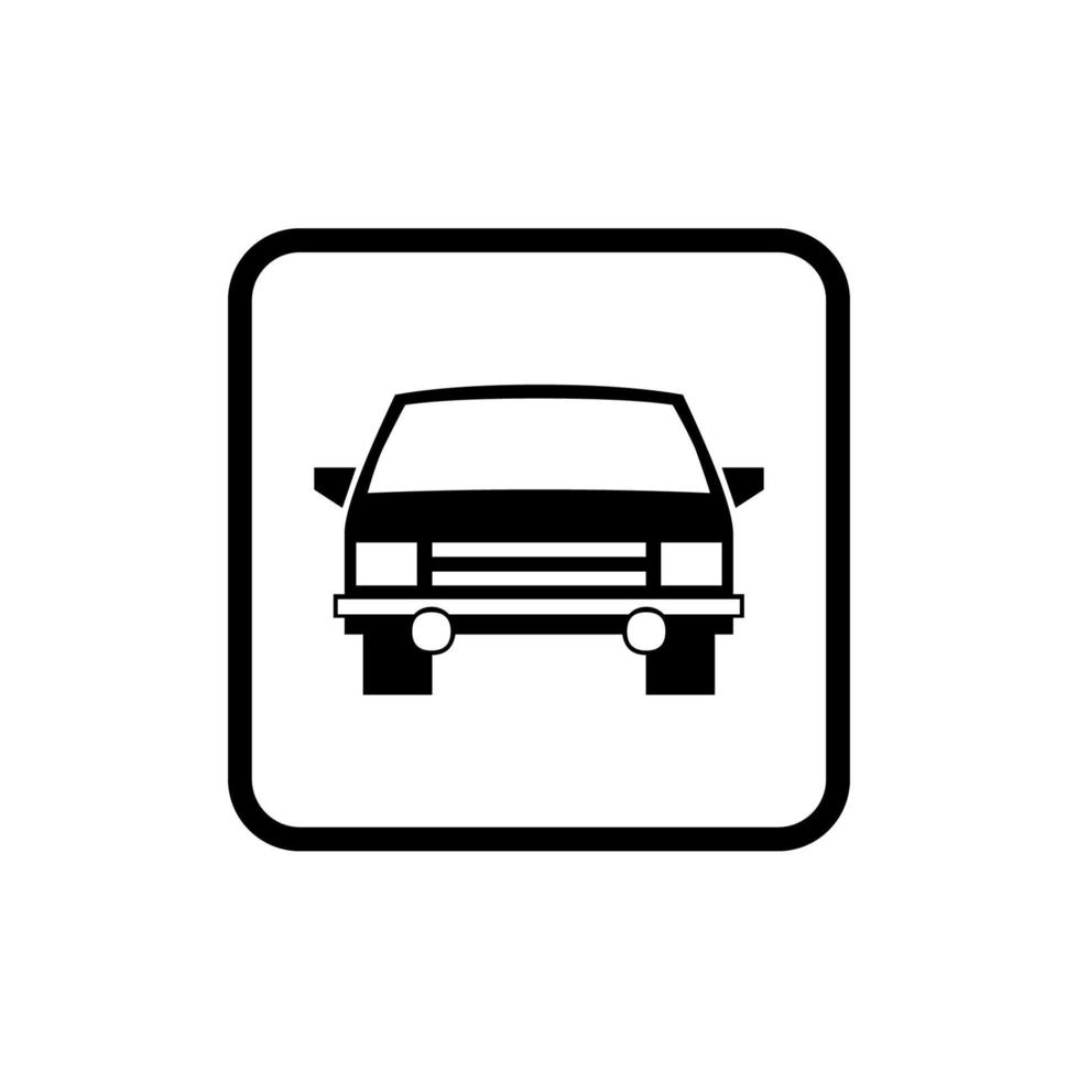 desenho vetorial de ícone de carro vetor