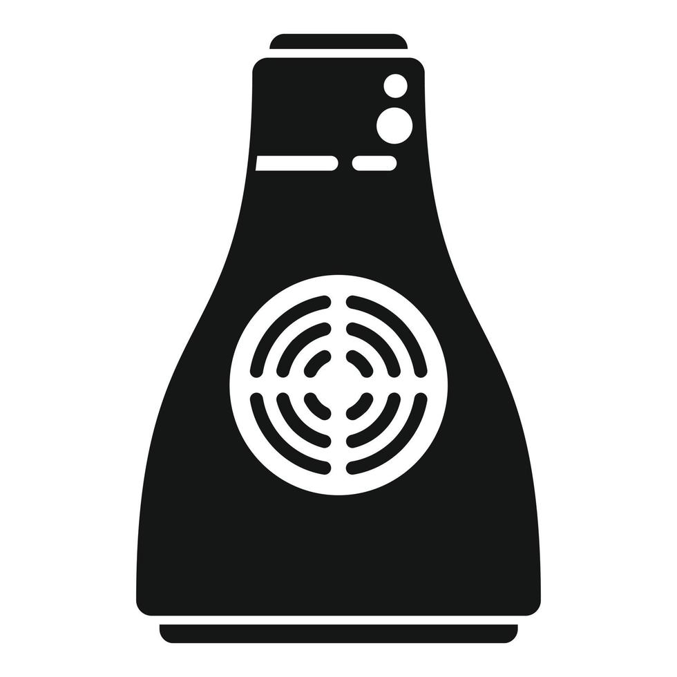 vetor simples de ícone de spray de ar perfumado. garrafa fresca