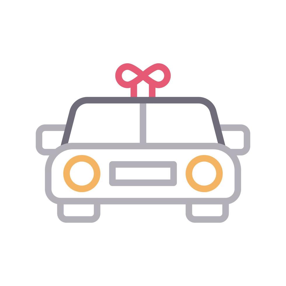 ilustração vetorial de brinquedo de carro em um icons.vector de qualidade background.premium para conceito e design gráfico. vetor