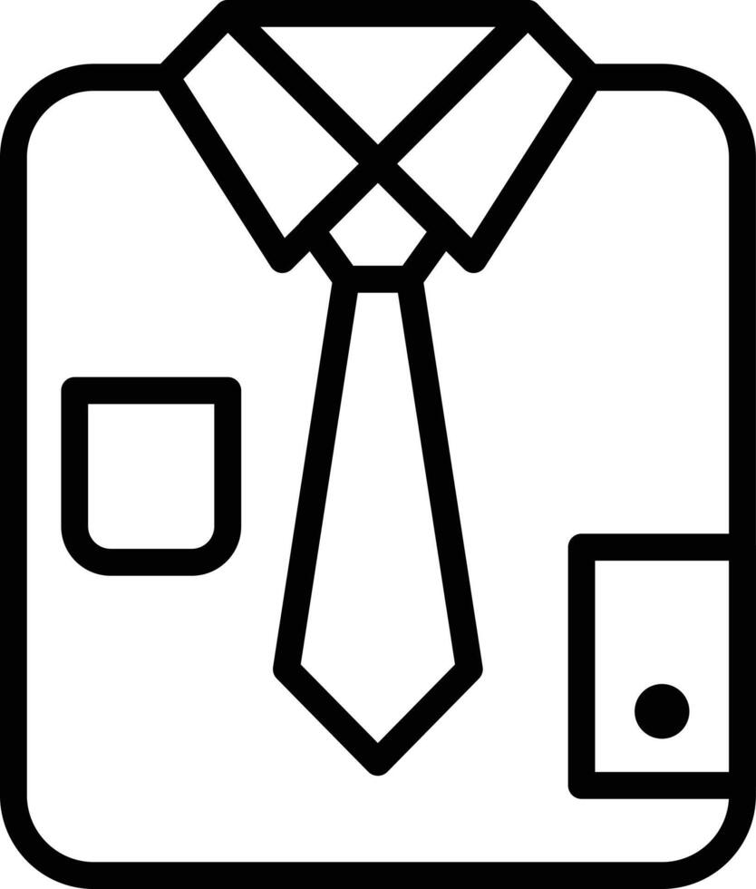 ilustração vetorial de camisa em uma qualidade background.premium icons.vector ícones para conceito e design gráfico. vetor