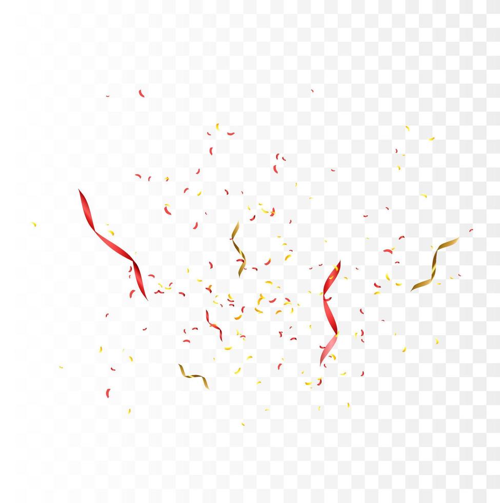 fundo de confete brilhante colorido. explosão de confete. ilustração vetorial festiva vetor