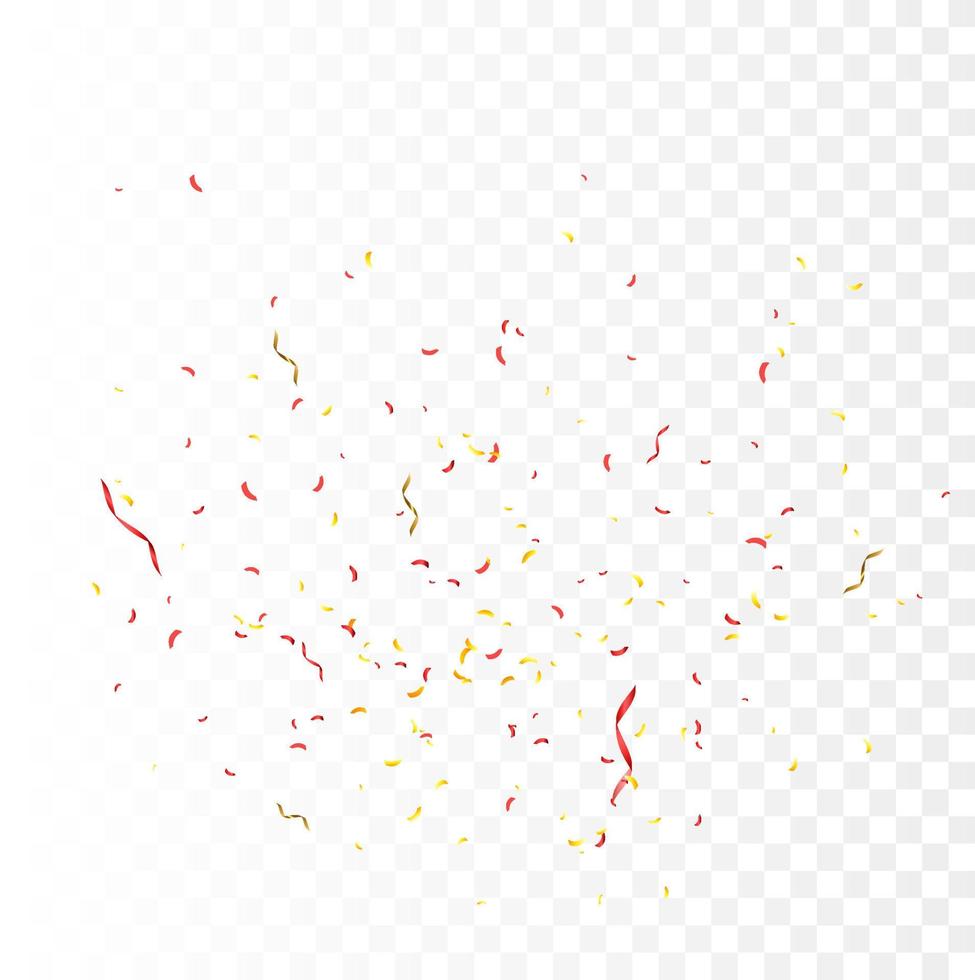 fundo de confete brilhante colorido. explosão de confete. ilustração vetorial festiva vetor
