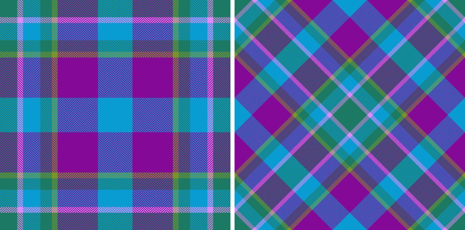 tartan xadrez de fundo. tecido padrão têxtil. vetor de verificação de textura perfeita.