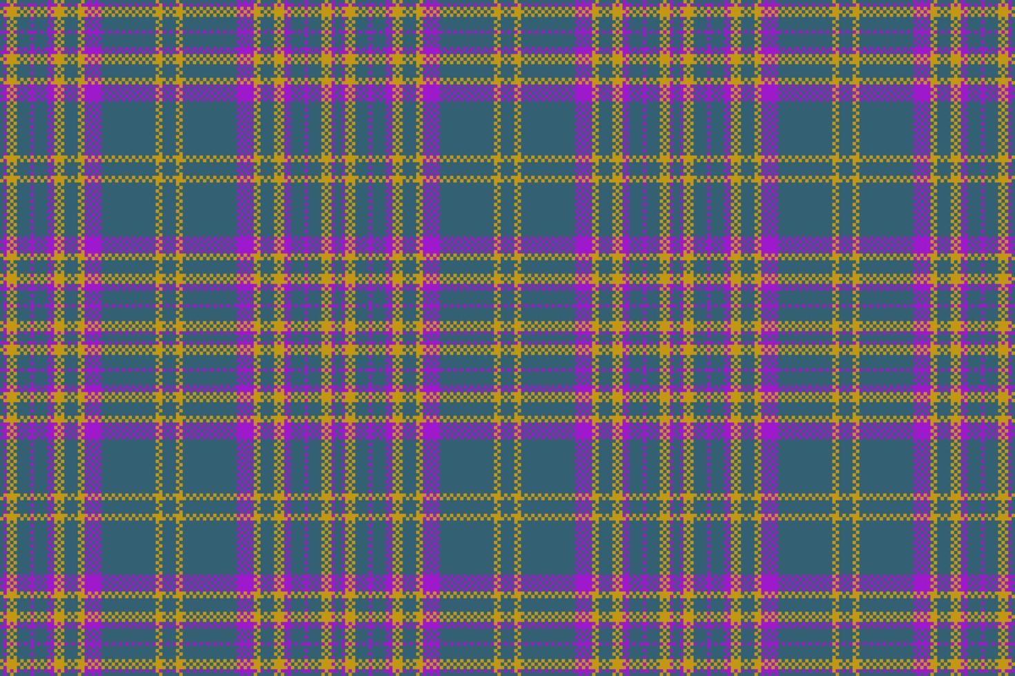 tecido xadrez. textura tartan sem emenda. vetor verifique o padrão de fundo.