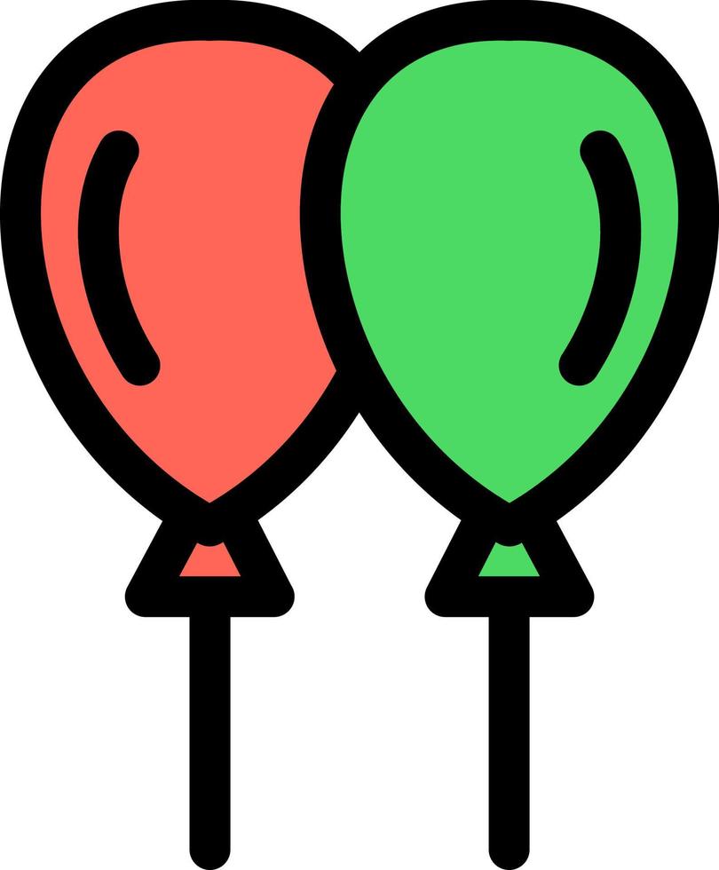 design de ícone de vetor de balão
