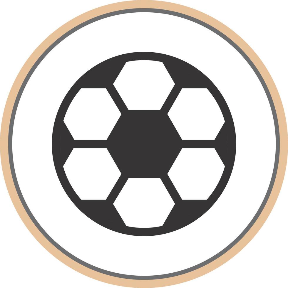 design de ícone de vetor de futebol