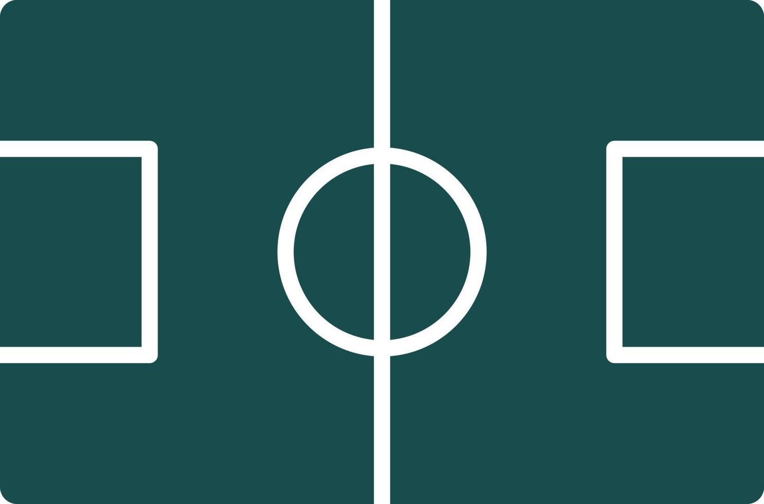 design de ícone de vetor de campo de futebol