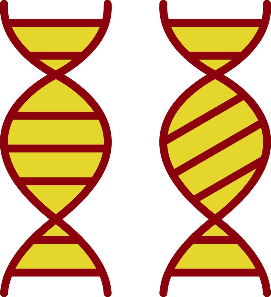 design de ícone de vetor de comparação genética