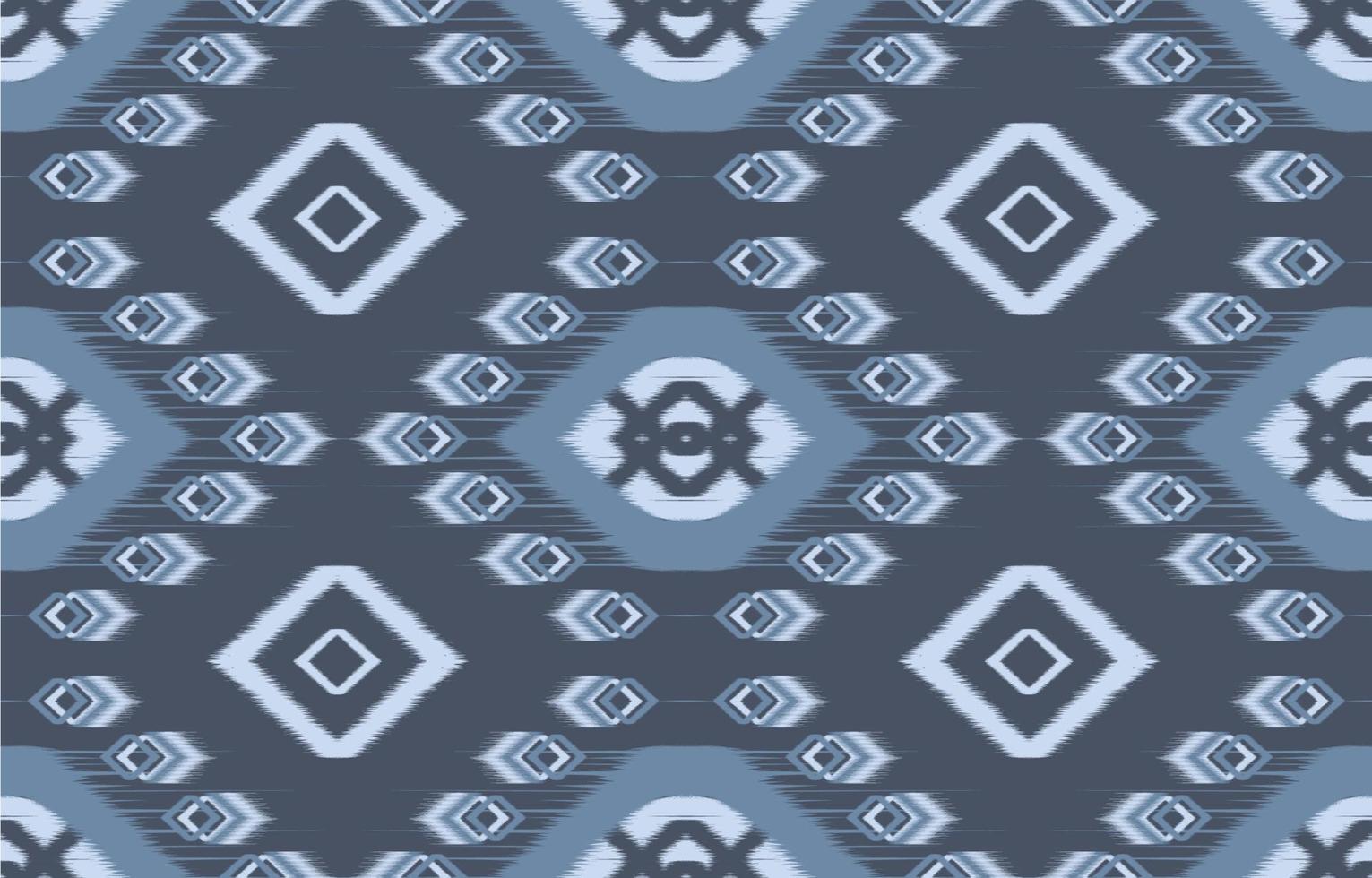 ikat padrão design.eethnic ikat padrão oriental africano americano Indonésia, Ásia, motivo asteca têxtil e bohemian.design para fundo, papel de parede, tapete de impressão, tecido, batik .vector padrão ikat. vetor