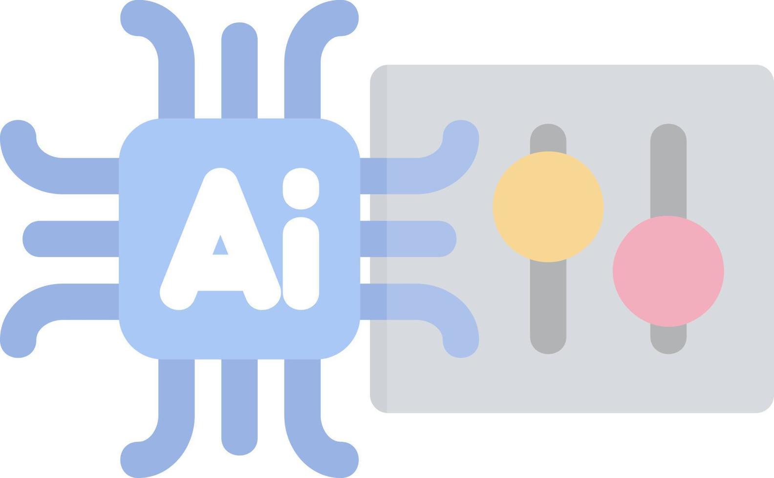 design de ícone de vetor de controle inteligente