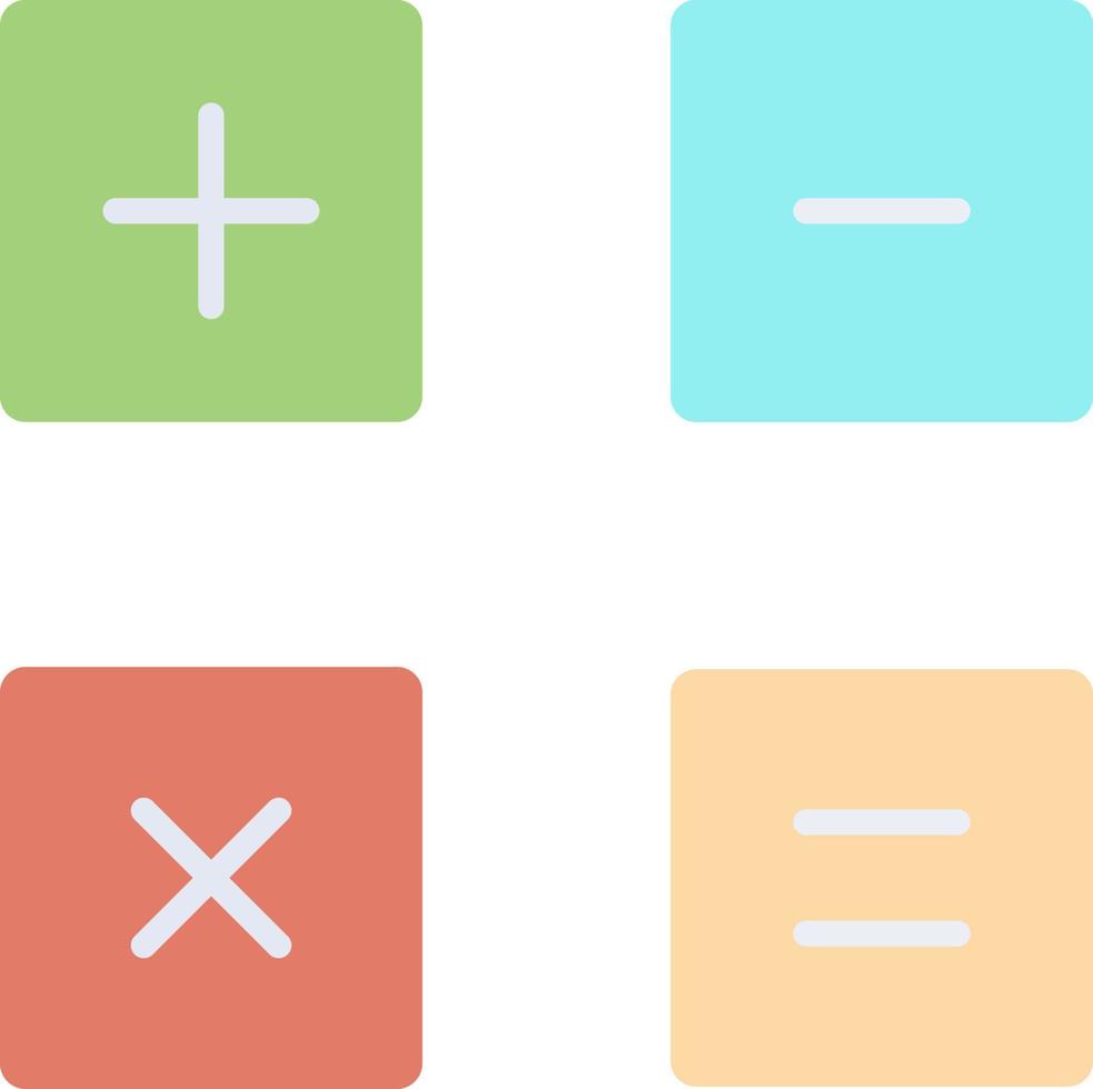 design de ícone de vetor de matemática