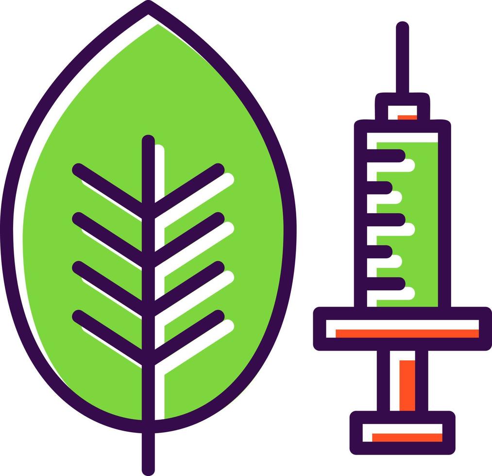 design de ícone de vetor de modificação genética