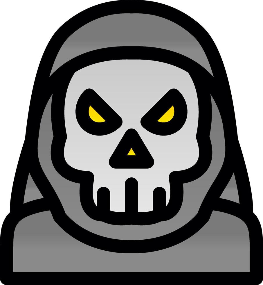 design de ícone do vetor grim reaper