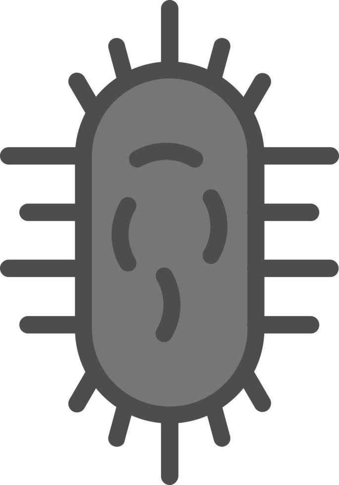 design de ícone de vetor de bactérias