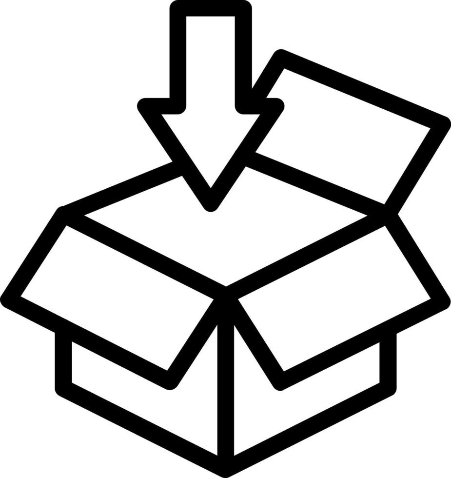 vr design de ícone de vetor de papelão